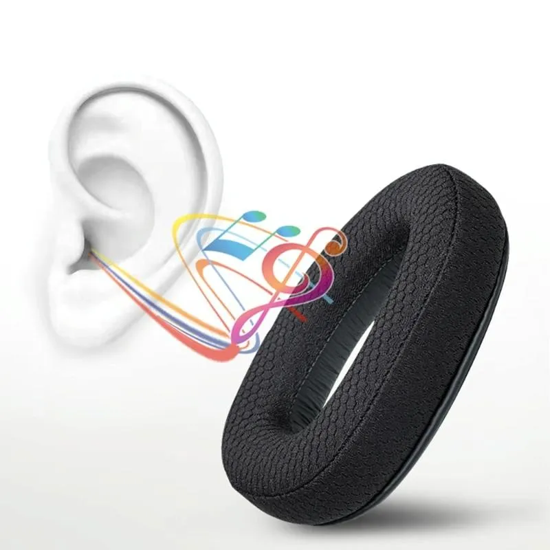 2-pack Headphone Covers for Sennheiser Gsp Series - Red Headband