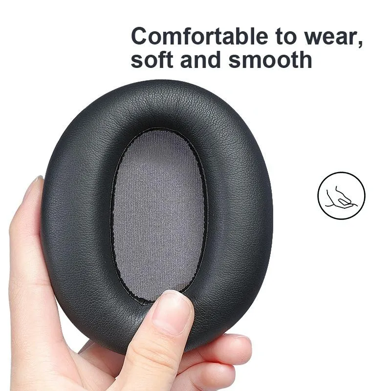 2-pack Headset Earmuff Covers for Edifier W820nb - Blue Headband