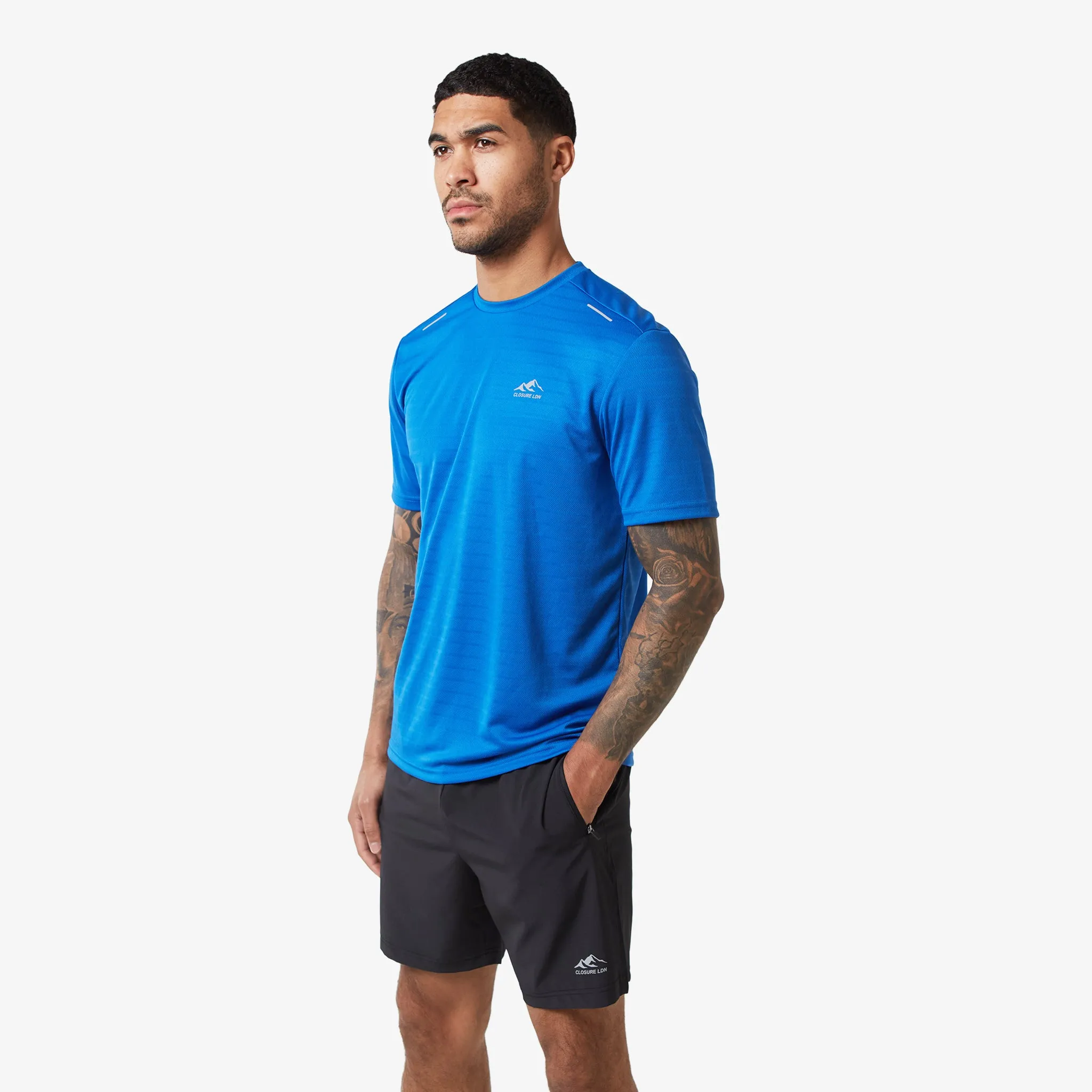 2-Pack Training T-Shirts | Cobalt/Teal