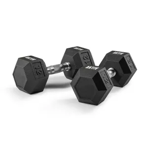 AKTIV دمبلز سداسية  . AKTIV Rubber Hex Dumbbells