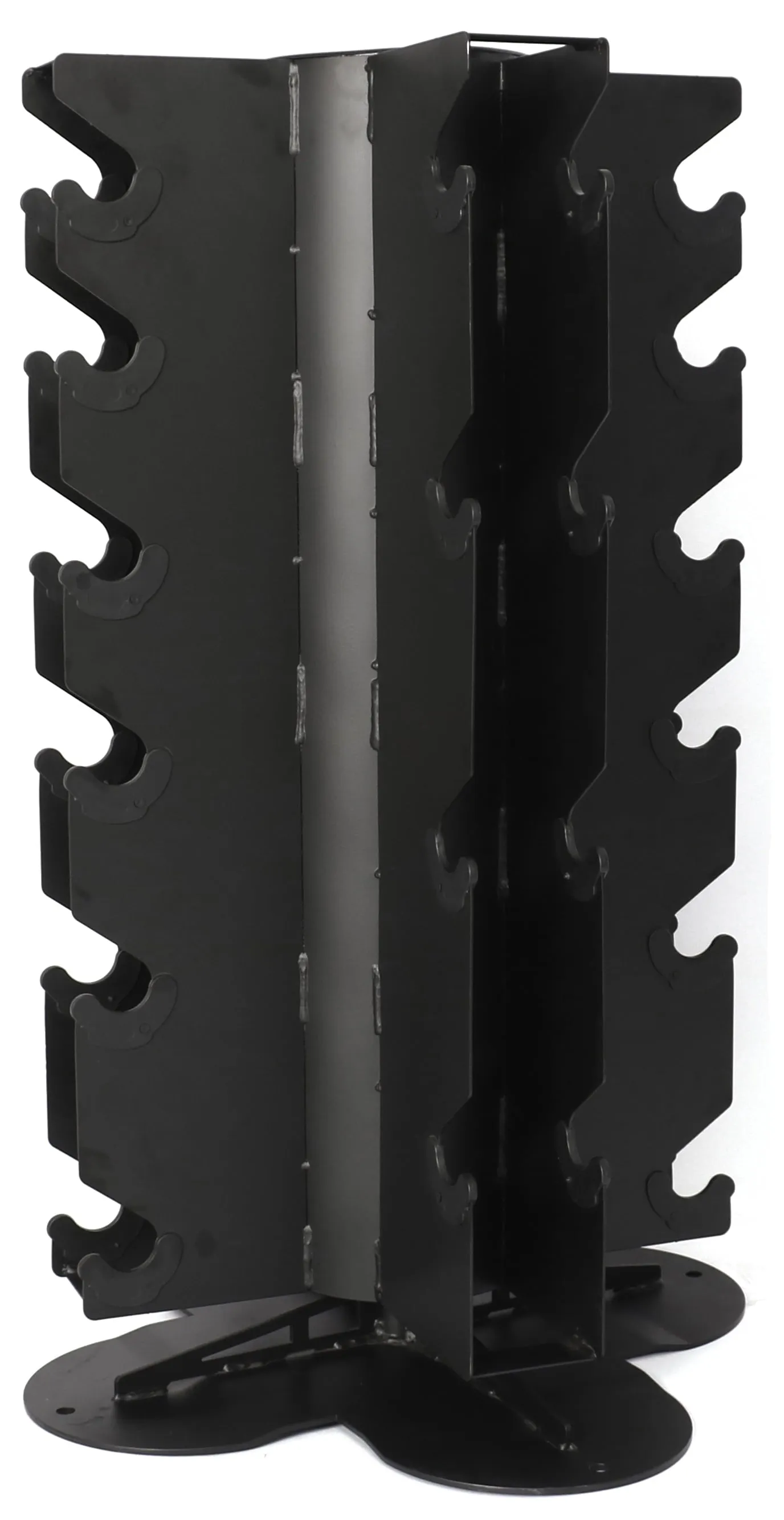 BalanceFrom Dumbbell Set with PowerSpin Rack, 100lb (Black)