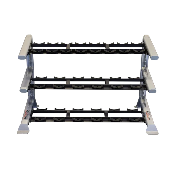 Body Solid 3 Tier Saddle Dumbbell Rack