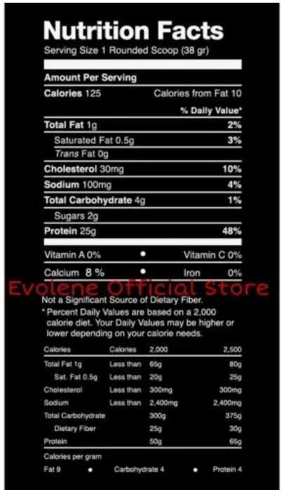 Evolene evo whey protein kemasan 1,750gr