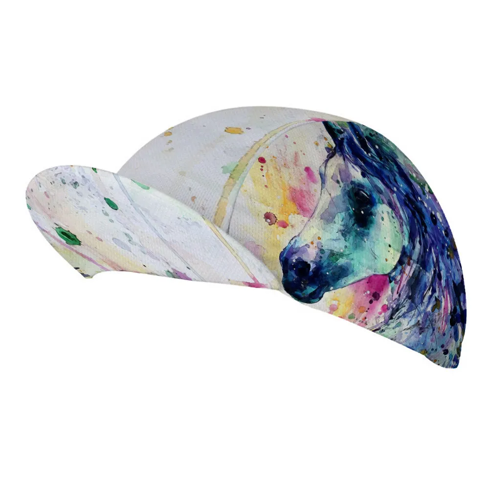 Horse Cycling Hat Cap Cycling Cap for Men and Women