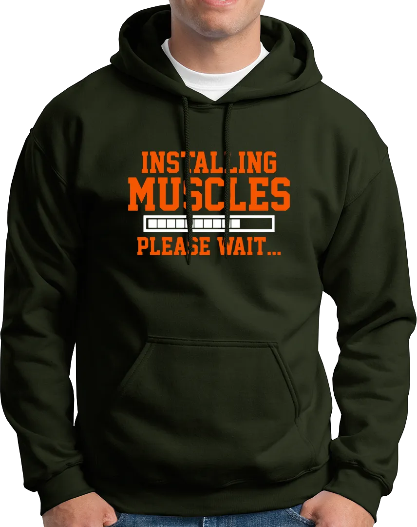 Installing Muscles- Unisex Hoodie