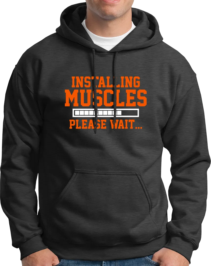 Installing Muscles- Unisex Hoodie