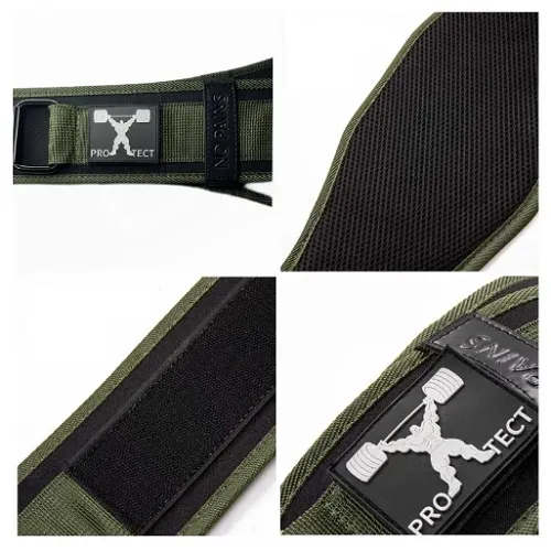 Lara Star Weightlifting Belt Army Green