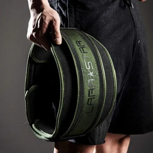 Lara Star Weightlifting Belt Army Green