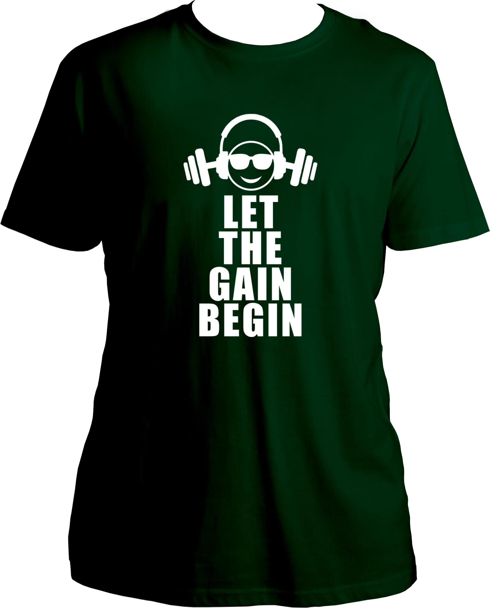 Let The Gain Begin Unisex T-Shirts