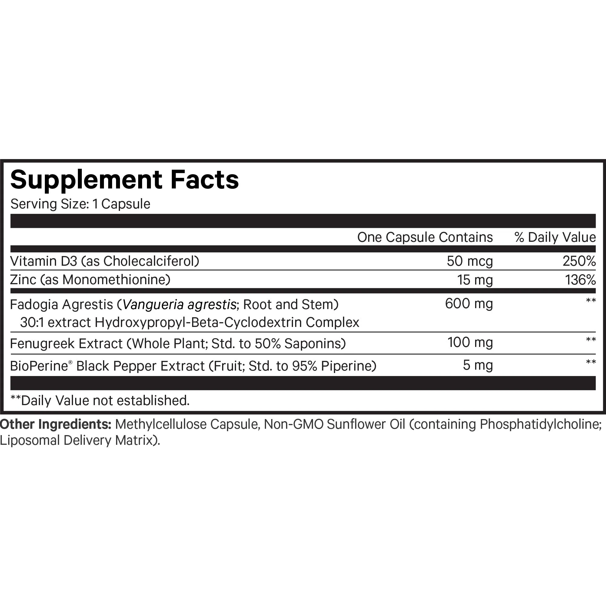 Liposomal Fadogia Agrestis 