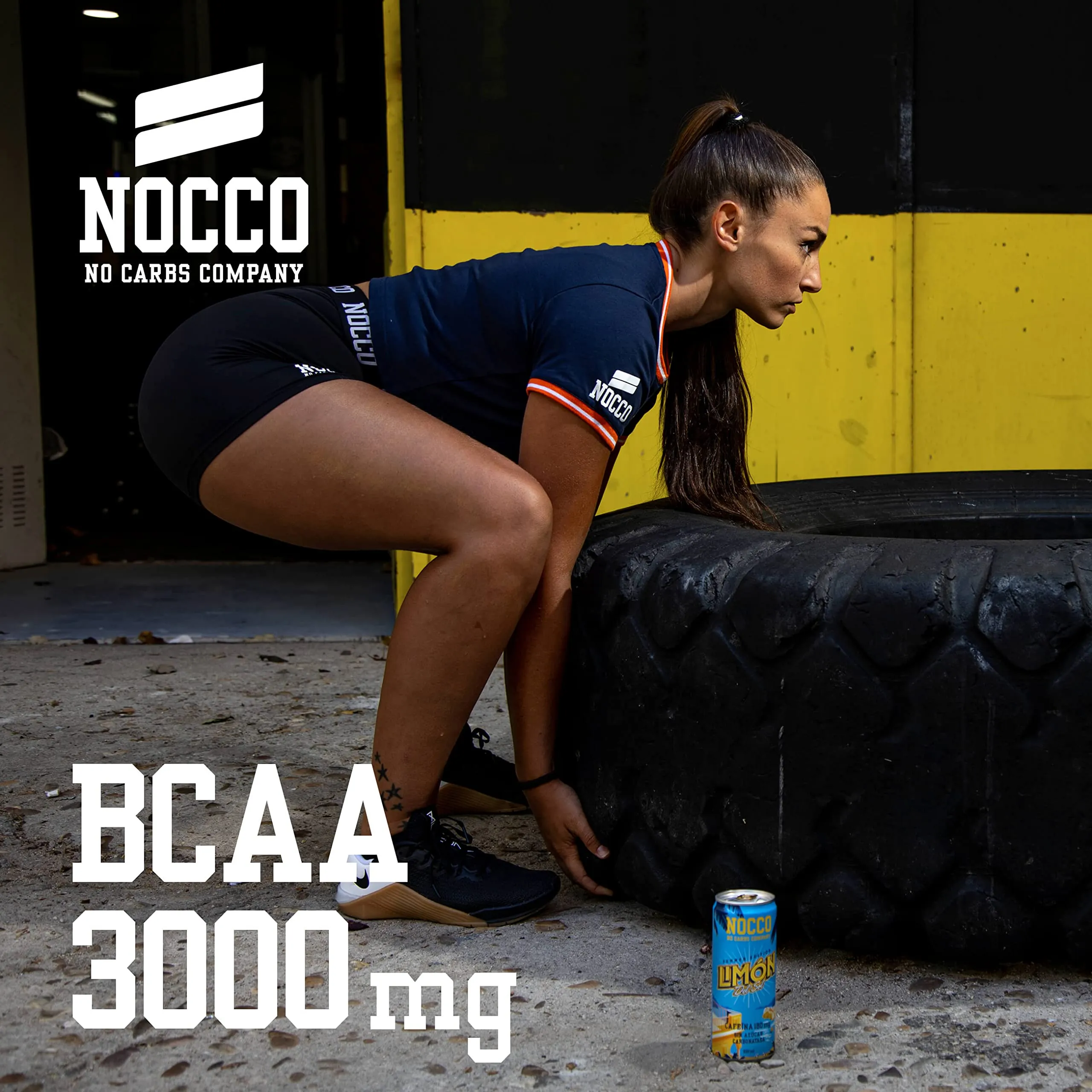 NOCCO Boisson nergissante got tropical 180 mg cafine 24x330ml Boissons nergtiques, Sans Sucre BCAA (Tropical)
