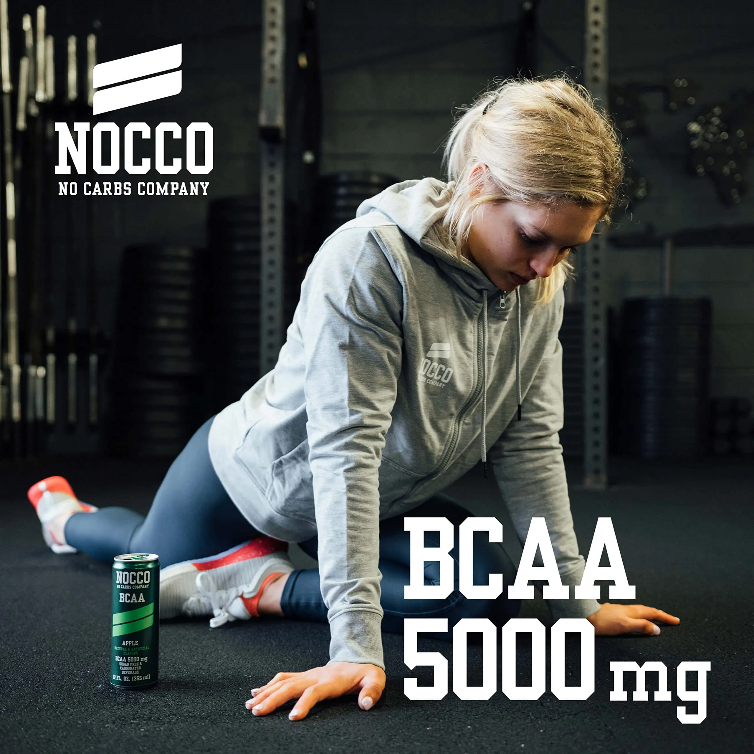NOCCO Boisson nergissante got tropical 180 mg cafine 24x330ml Boissons nergtiques, Sans Sucre BCAA (Tropical)