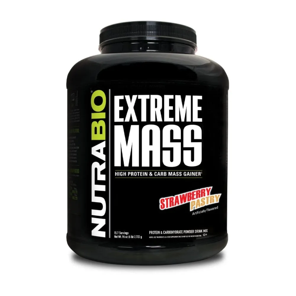 NutraBio Extreme Mass 6lb