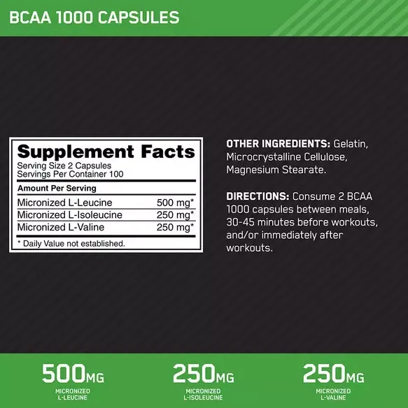 Optimum Nutrition BCAA 1000