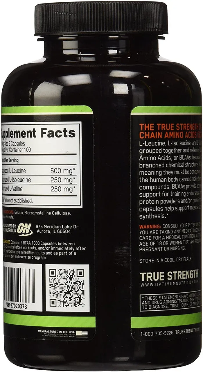 Optimum Nutrition BCAA 1000