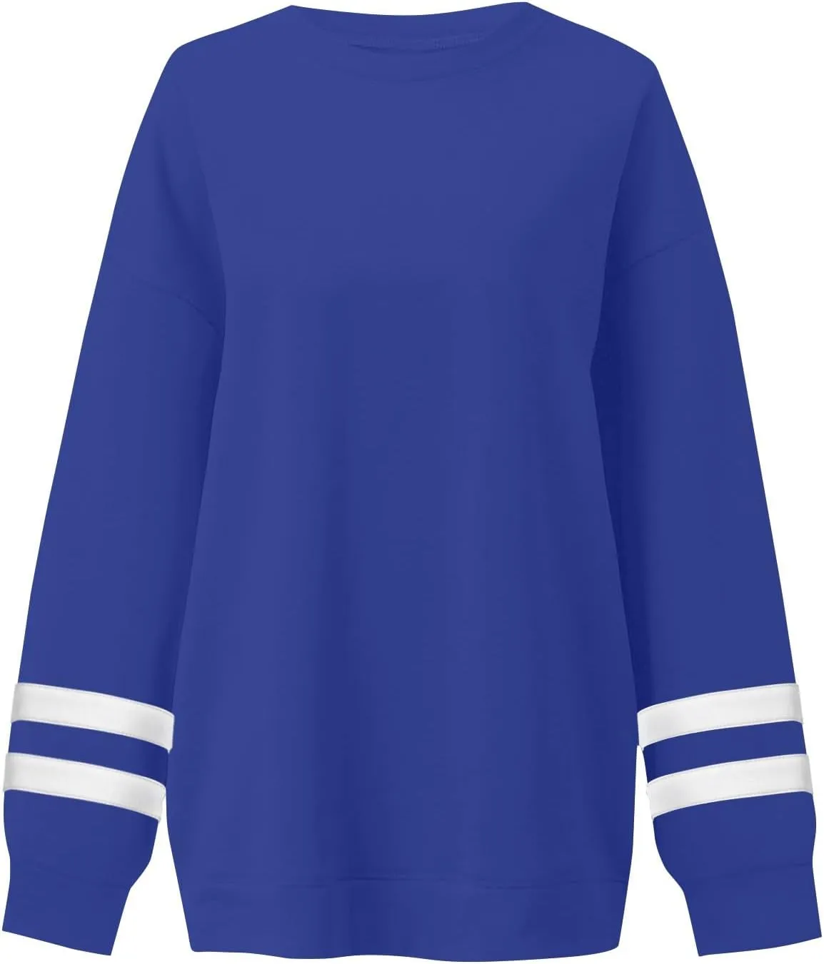 Oversized Sweatshirt For Women Trendy Crewneck Long Sleeve Fall Winter Clothes 2024 Solid Hoodie Pullover