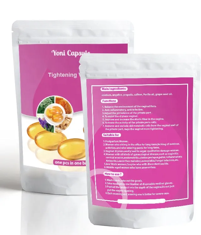 Pure Herbal Vitamin Women Vaginal Tightening Pills | Yoni Care & Moisturizing Capsules