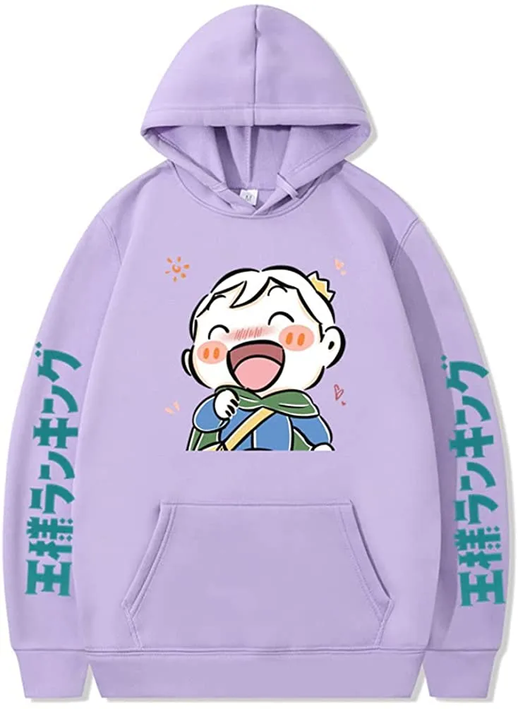 Ranking of Kings Hoodie - Cute Bojji Sweatshirt Hooded Pullover Sweater