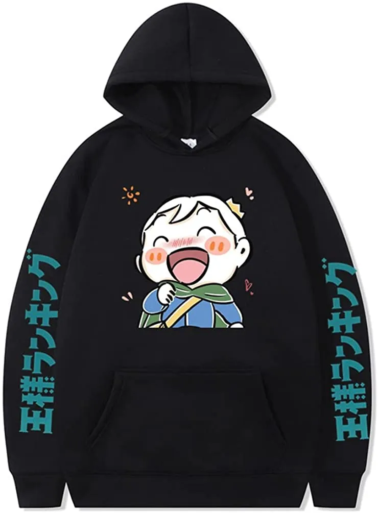 Ranking of Kings Hoodie - Cute Bojji Sweatshirt Hooded Pullover Sweater