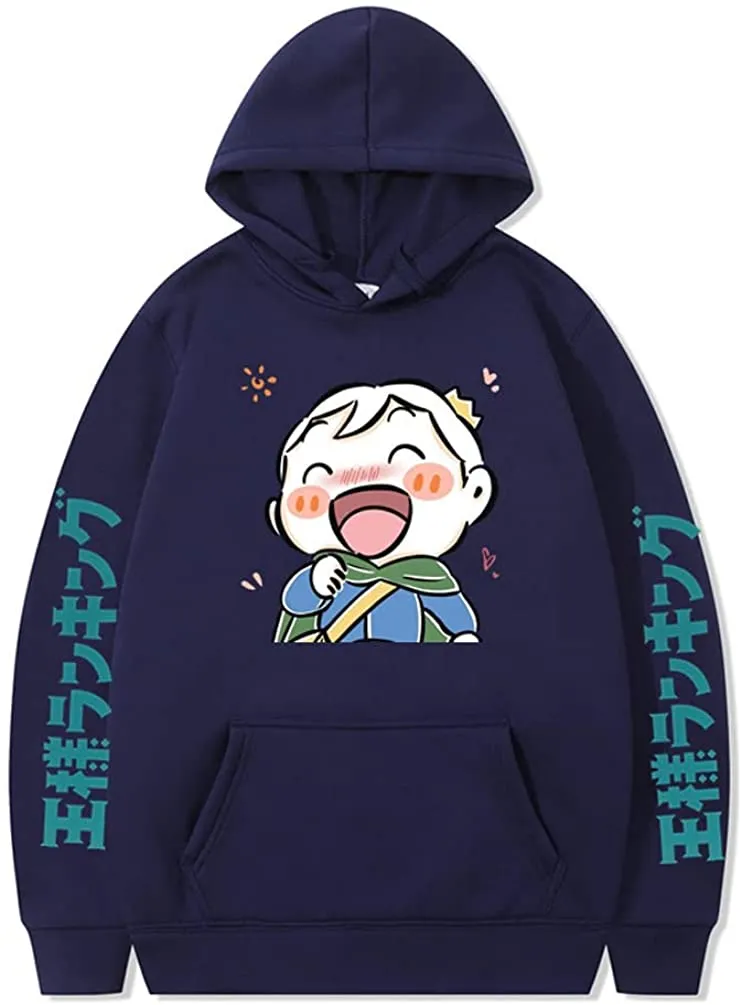 Ranking of Kings Hoodie - Cute Bojji Sweatshirt Hooded Pullover Sweater