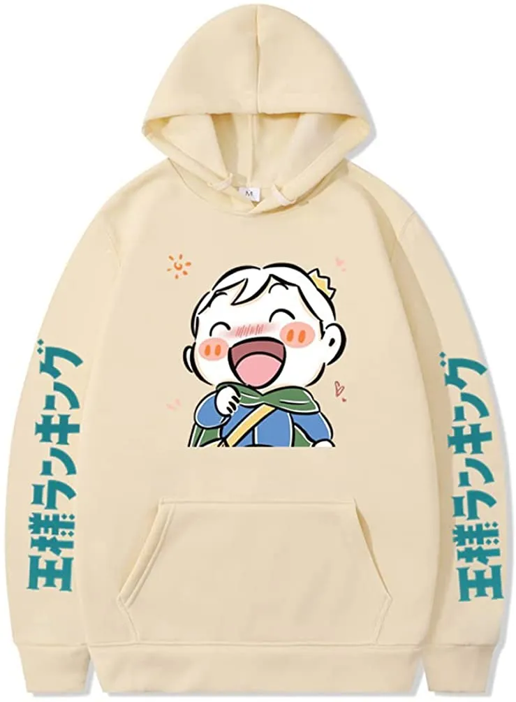Ranking of Kings Hoodie - Cute Bojji Sweatshirt Hooded Pullover Sweater