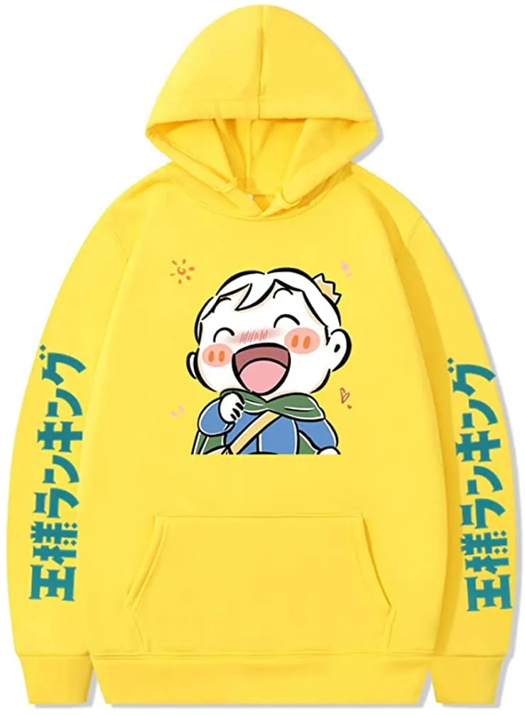 Ranking of Kings Hoodie - Cute Bojji Sweatshirt Hooded Pullover Sweater