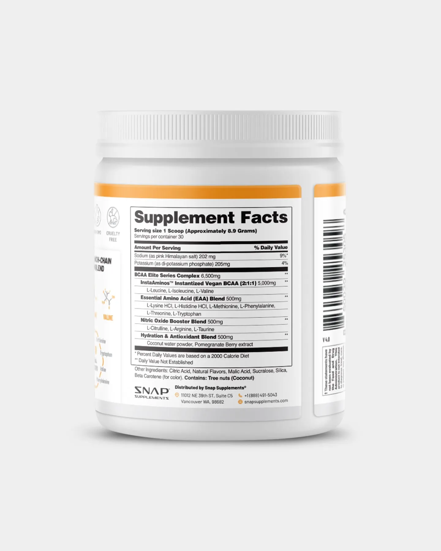 SNAP Supplements BCAA