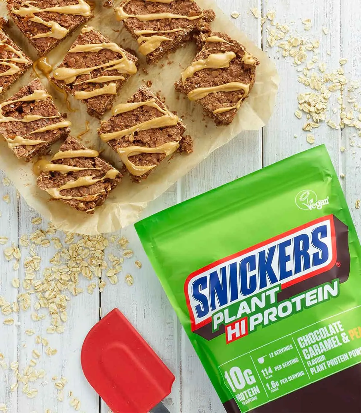 Snickers Plant Hi Protein Powder (Vegan)