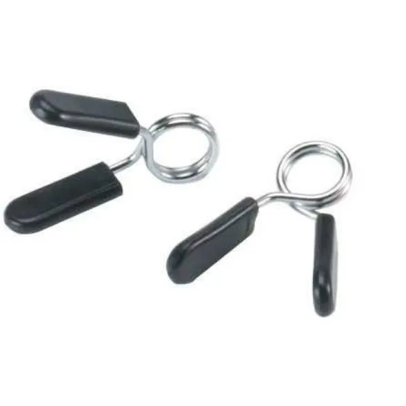 Standard Dumbbell Handle Pair 25MM With Clips (16")