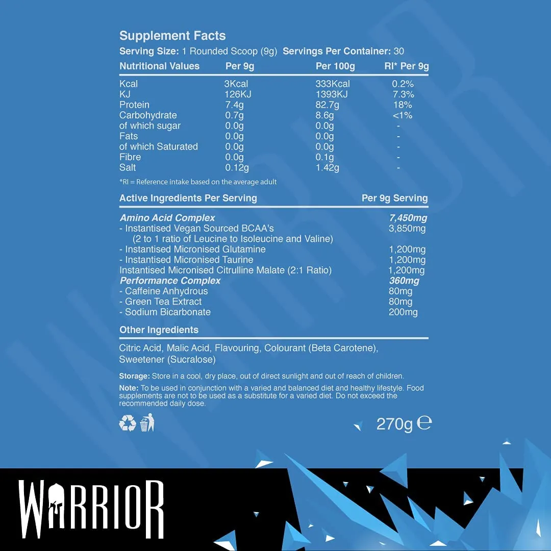 WARRIOR - amino blast 270g